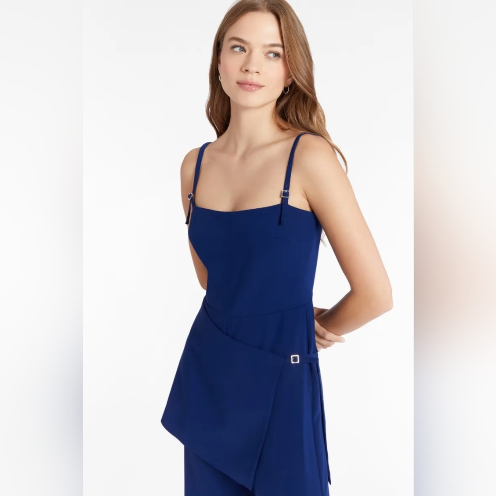 Amanda Uprichard Chloe Jumpsuit – Bright Crimson Red | Size Small | NWT - Picture 12 of 12